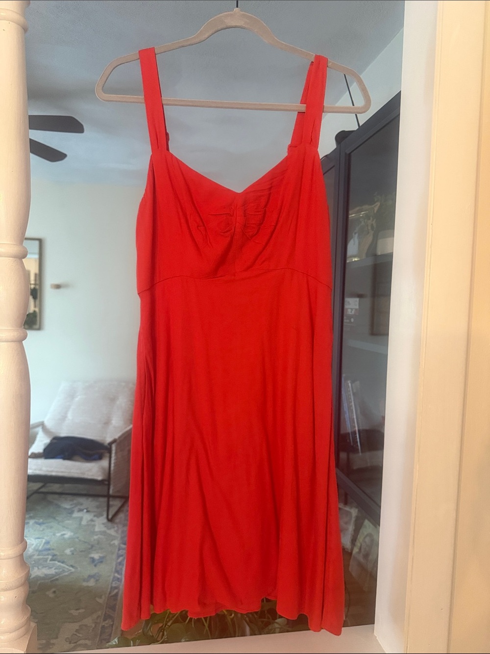 Old Navy Red Sleeveless Mini Dress